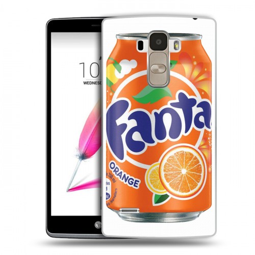 Дизайнерский пластиковый чехол для LG G4 Stylus Fanta