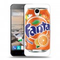 Дизайнерский силиконовый чехол для Micromax Canvas Spark Fanta