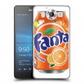 Дизайнерский пластиковый чехол для Microsoft Lumia 950 Fanta