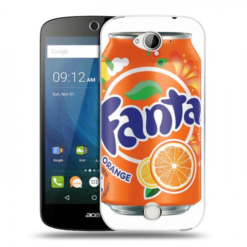 Дизайнерский силиконовый чехол для Acer Liquid Z530 Fanta