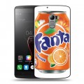 Дизайнерский пластиковый чехол для Lenovo A7010 Fanta