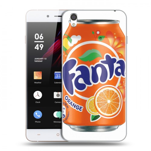 Дизайнерский пластиковый чехол для OnePlus X Fanta