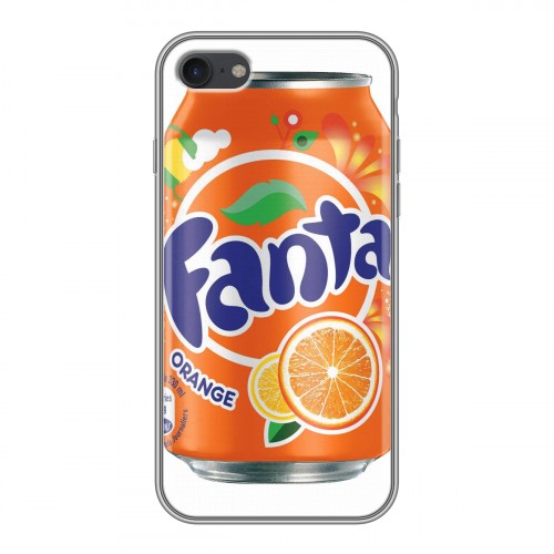 Дизайнерский силиконовый чехол для Iphone 7 Fanta