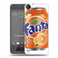 Дизайнерский пластиковый чехол для HTC Desire 530 Fanta