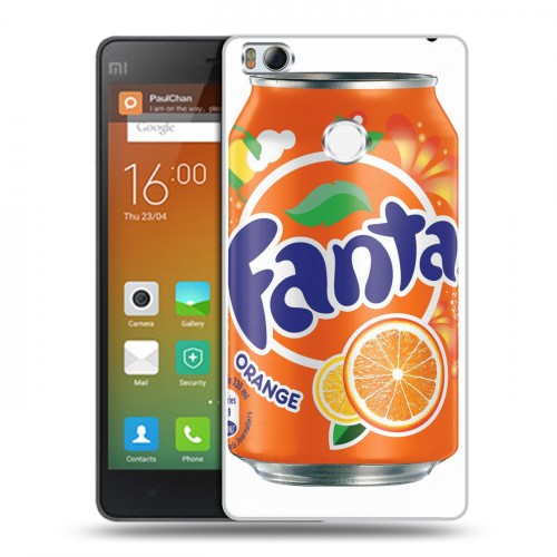 Дизайнерский пластиковый чехол для Xiaomi Mi4S Fanta
