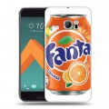 Дизайнерский пластиковый чехол для HTC 10 Fanta