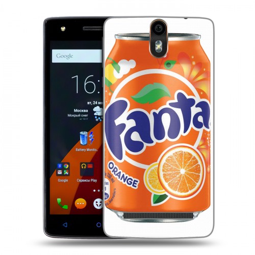 Дизайнерский силиконовый чехол для Wileyfox Storm Fanta