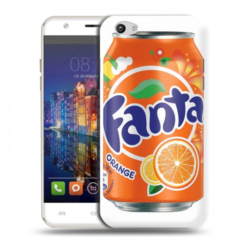 Дизайнерский силиконовый чехол для BQ Amsterdam Fanta