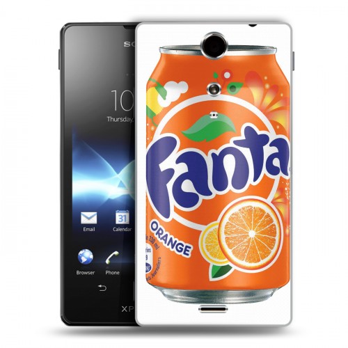 Дизайнерский пластиковый чехол для Sony Xperia TX Fanta