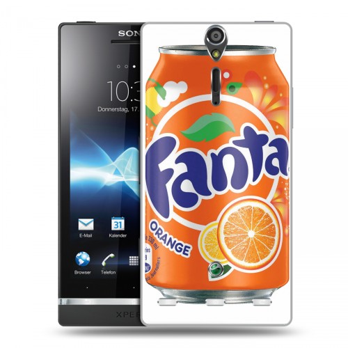 Дизайнерский пластиковый чехол для Sony Xperia S Fanta