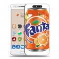 Дизайнерский пластиковый чехол для ZTE Blade V8 Fanta