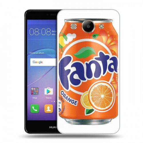 Дизайнерский пластиковый чехол для Huawei Y3 (2017) Fanta