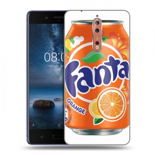 Дизайнерский пластиковый чехол для Nokia 8 Fanta