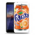 Дизайнерский силиконовый чехол для Nokia 2.1 Fanta