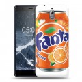 Дизайнерский силиконовый чехол для Nokia 3.1 Fanta