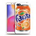 Дизайнерский пластиковый чехол для Xiaomi RedMi 6A Fanta