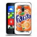 Дизайнерский силиконовый чехол для Nokia Lumia 620 Fanta