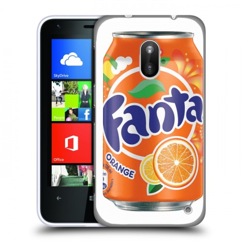 Дизайнерский пластиковый чехол для Nokia Lumia 620 Fanta