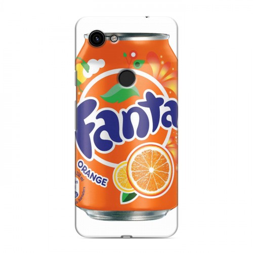 Дизайнерский пластиковый чехол для Google Pixel 3a Fanta