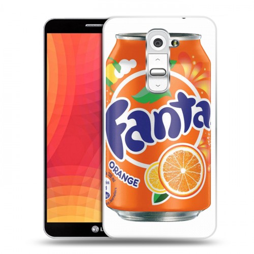 Дизайнерский пластиковый чехол для LG Optimus G2 Fanta