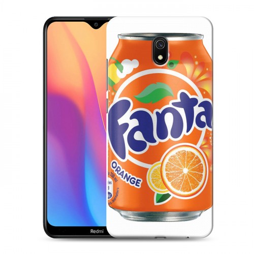 Дизайнерский силиконовый с усиленными углами чехол для Xiaomi RedMi 8A Fanta