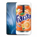 Дизайнерский пластиковый чехол для OPPO Reno2 Z Fanta