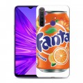 Дизайнерский силиконовый чехол для Realme 5 Fanta