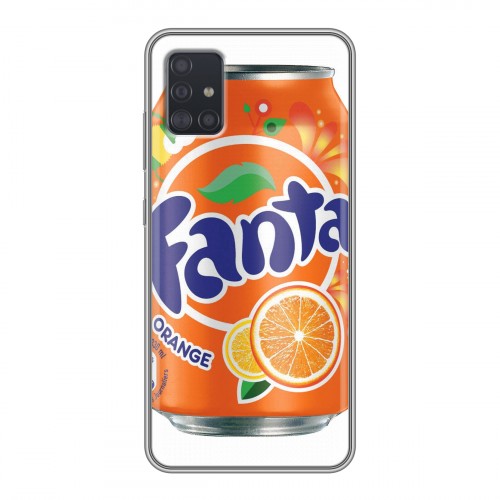 Дизайнерский силиконовый чехол для Samsung Galaxy A51 Fanta