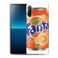 Дизайнерский силиконовый с усиленными углами чехол для Sony Xperia L4 Fanta