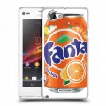 Дизайнерский пластиковый чехол для Sony Xperia L Fanta