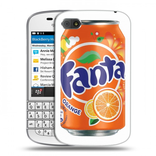 Дизайнерский пластиковый чехол для BlackBerry Q10 Fanta