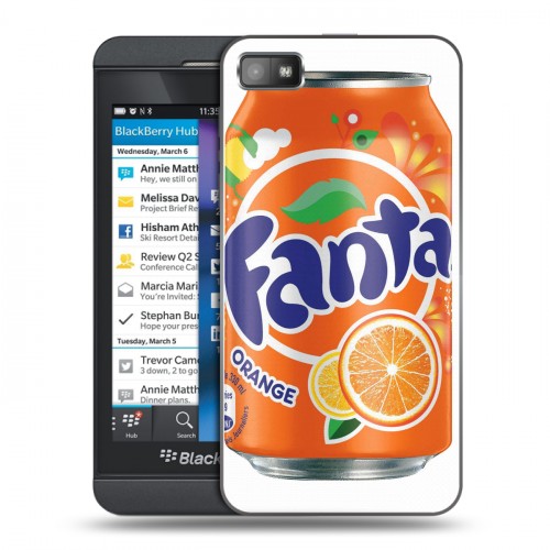 Дизайнерский пластиковый чехол для BlackBerry Z10 Fanta