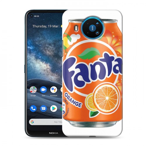 Дизайнерский силиконовый чехол для Nokia 8.3 Fanta