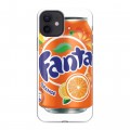 Дизайнерский силиконовый чехол для Iphone 12 Fanta