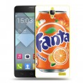 Дизайнерский пластиковый чехол для Alcatel One Touch Idol X Fanta