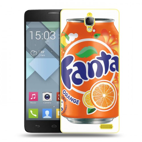 Дизайнерский пластиковый чехол для Alcatel One Touch Idol X Fanta