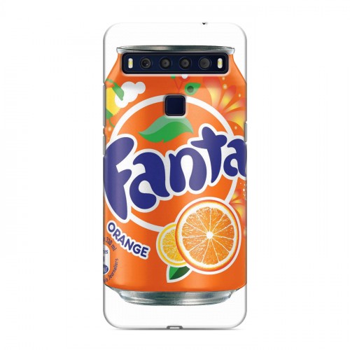 Дизайнерский пластиковый чехол для TCL 10L Fanta