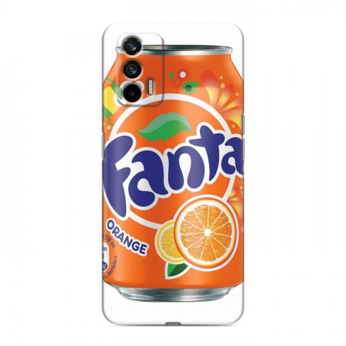 Дизайнерский силиконовый чехол для Realme GT Fanta