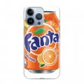 Дизайнерский силиконовый чехол для Iphone 13 Pro Fanta