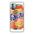 Дизайнерский силиконовый чехол для Nokia G11 Fanta