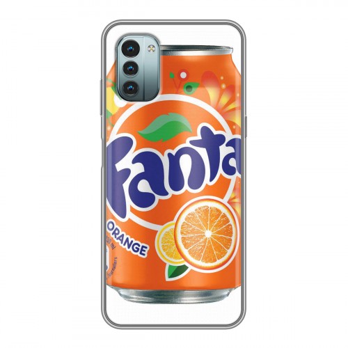 Дизайнерский силиконовый чехол для Nokia G11 Fanta