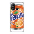 Дизайнерский силиконовый чехол для Itel A49 Fanta