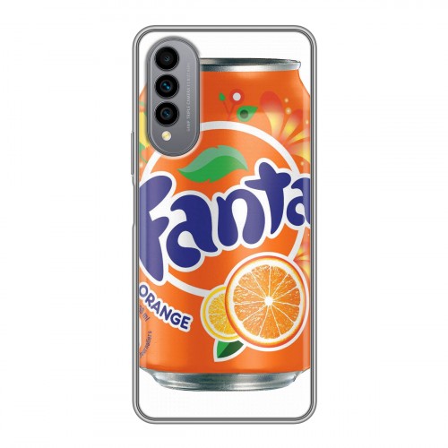 Дизайнерский силиконовый чехол для Wiko T50 Fanta