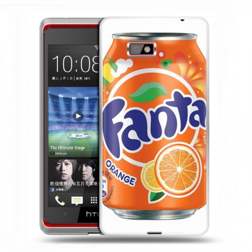 Дизайнерский силиконовый чехол для HTC Desire 600 Fanta
