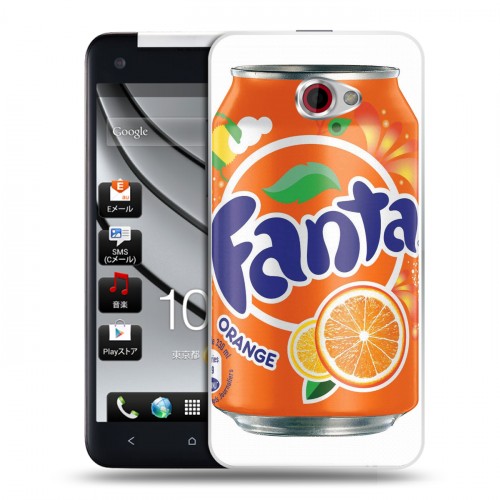 Дизайнерский пластиковый чехол для HTC Butterfly S Fanta