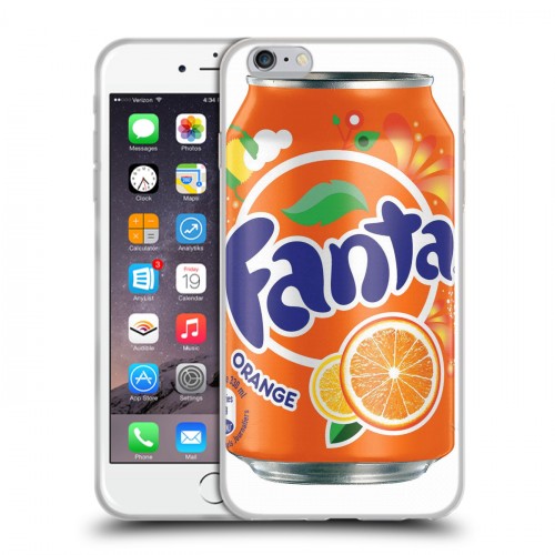 Дизайнерский силиконовый чехол для Iphone 6 Plus/6s Plus Fanta