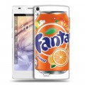 Дизайнерский пластиковый чехол для Prestigio Grace Fanta