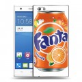 Дизайнерский пластиковый чехол для ZTE Star 1 Fanta