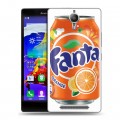 Дизайнерский пластиковый чехол для Lenovo P90 Fanta