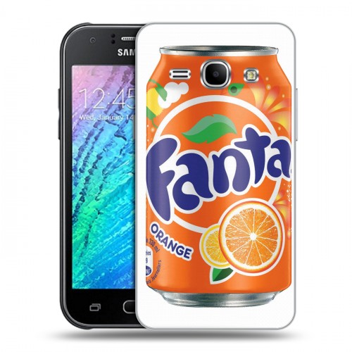 Дизайнерский пластиковый чехол для Samsung J1 Fanta